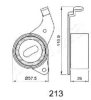 ASHIKA 45-02-213 Tensioner, timing belt
